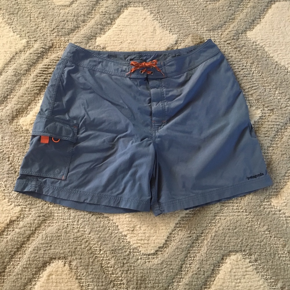 Patagonia men’s board shorts, 34” waist
